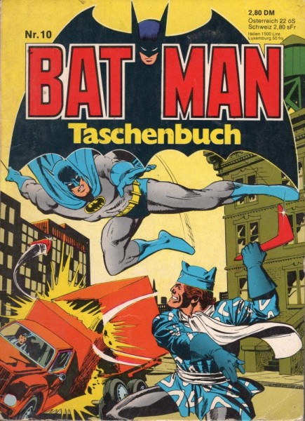 Batman Taschenbuch 10 (Z1-2), Ehapa