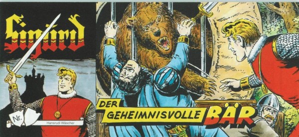 Sigurd Piccolo, Der geheimnisvolle Bär (Z0, Beilage Sprechblase), Hethke