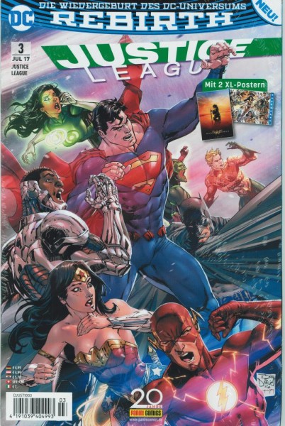 Justice League Rebirth 3, Panini