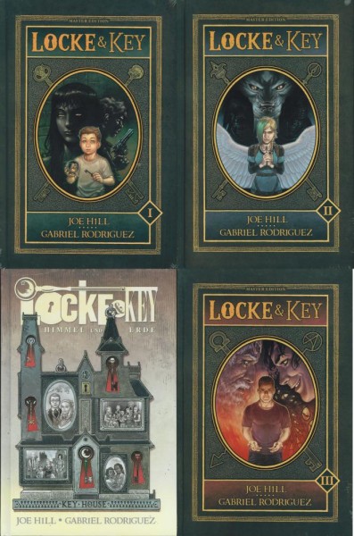 Locke & Key Master Edition 1-4 und Sonderband Himmel und Erde, Panini