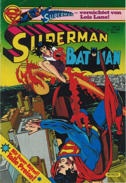 Superman 1983/ 14 (Z1), Ehapa