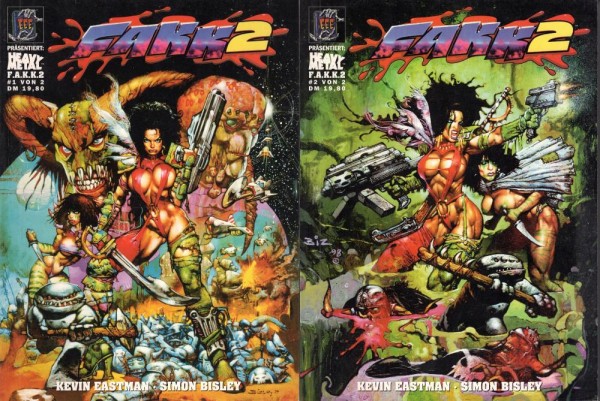 Heavy Metal F.A.K.K. 1+2 (Z0), Diverse