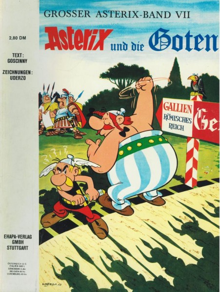 Asterix 7 (Z2, 1. Auflage), Ehapa
