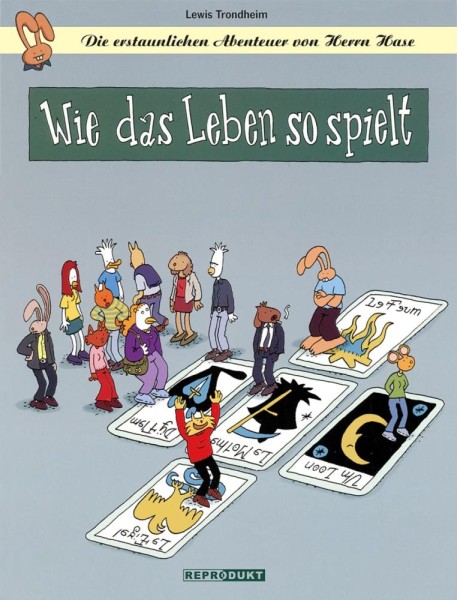 Die erstaunlichen Abenteuer von Herrn Hase 10, Reprodukt