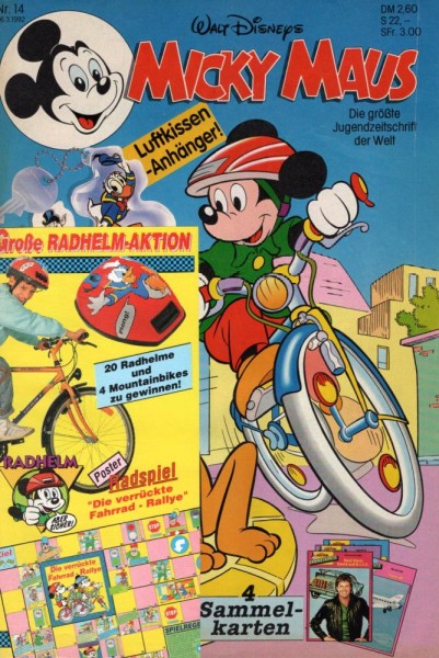 Micky Maus 1992/ 14 (Z0-1), Ehapa