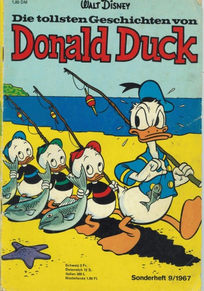 Die tollsten Geschichten von Donald Duck Sonderheft 9 (Z2), Ehapa