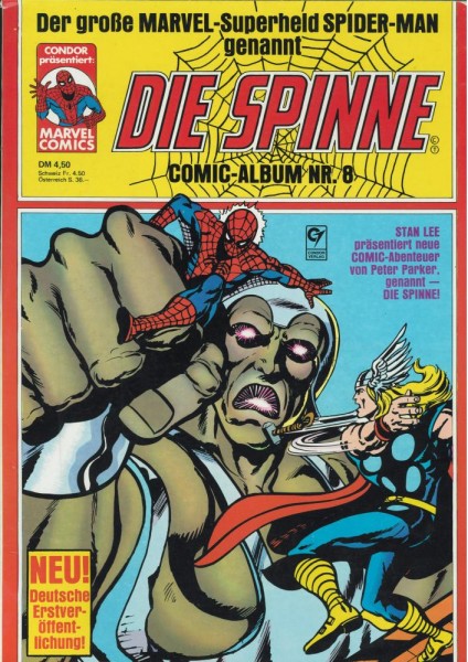Die Spinne - Comic Album 8 (Z1), Condor
