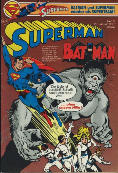 Superman 1977/ 3 (Z1), Ehapa