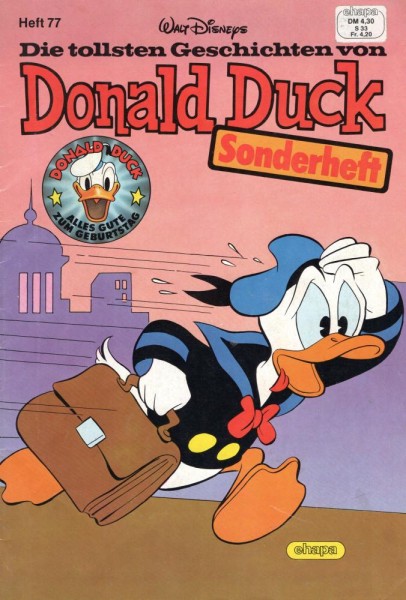 Die tollsten Geschichten von Donald Duck Sonderheft 77 (Z1), Ehapa