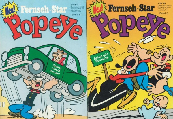 Popeye Tb 1-4 (Z1), Ehapa