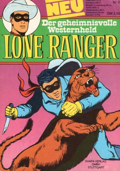 Lone Ranger Tb 2 (Z1-), Ehapa
