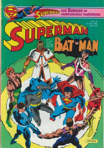 Superman 1985/ 10 (Z2), Ehapa