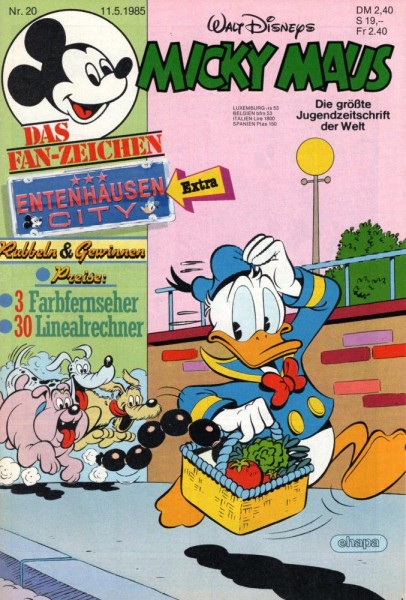 Micky Maus 1985/ 20 (Z0-1), Ehapa