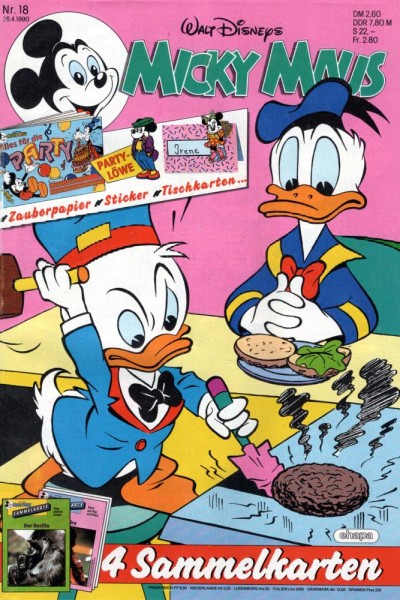 Micky Maus 1990/ 18 (Z0-1), Ehapa