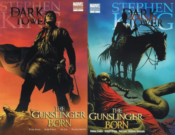 Stephen King, The Dark Tower-Gunslinger Born 1+2, 3. Print. Variant (Z0), Marvel