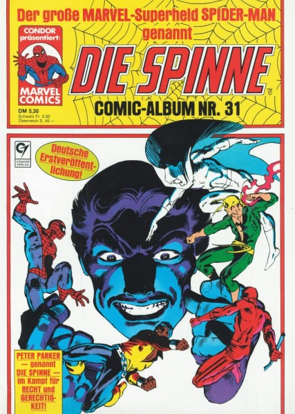 Die Spinne - Comic Album 31 (Z1), Condor
