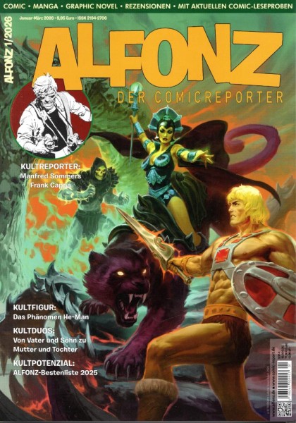Alfonz der Comicreporter 2026/1, Edition Alfonz