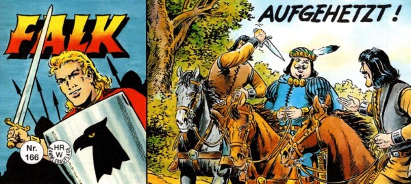 Falk Piccolo 166 - Variant Cover HC Preiskatalog (Z0), Hethke