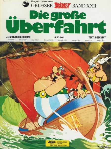 Asterix 22 (Z1-2, 1. Auflage), Ehapa