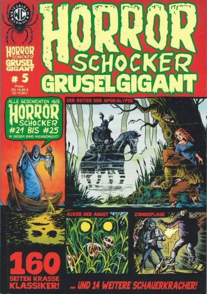 Horror Schocker Grusel Gigant 5, Weissblech