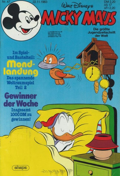 Micky Maus 1983/ 47 (Z0-1/1), Ehapa
