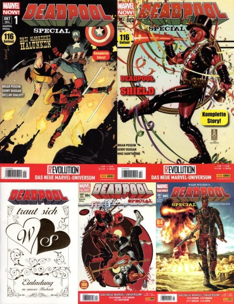 Deadpool Special 1-5, Nr. 3 limitiere Ausgabe (Z0), Panini