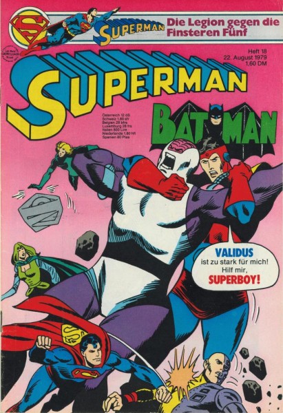 Superman 1979/ 18 (Z1-2), Ehapa