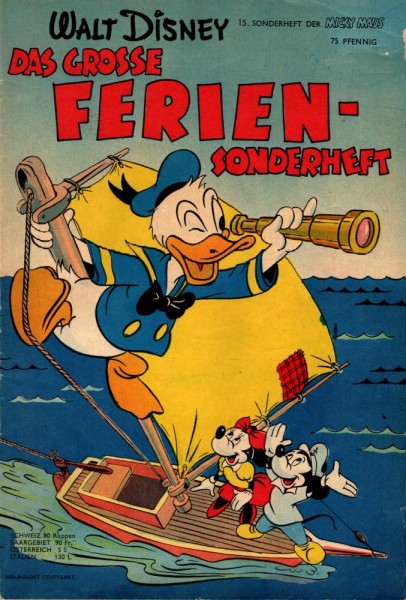 Micky Maus Sonderheft 15 (Z1-), Ehapa