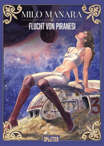 Milo Manara - Flucht von Piranesi, Splitter