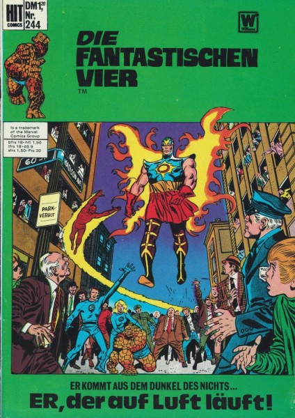 Hit Comics 244 - Die Fantastischen Vier (Z1), bsv