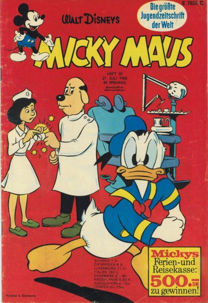 Micky Maus 1968/ 30 (Z1-2), Ehapa