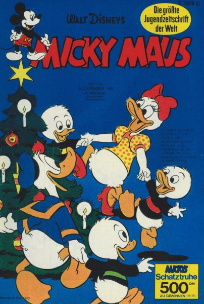 Micky Maus 1969/ 51 (Z0-1,), Ehapa