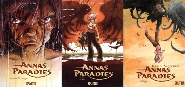 Annas Paradies 1-3 (Z1), Splitter