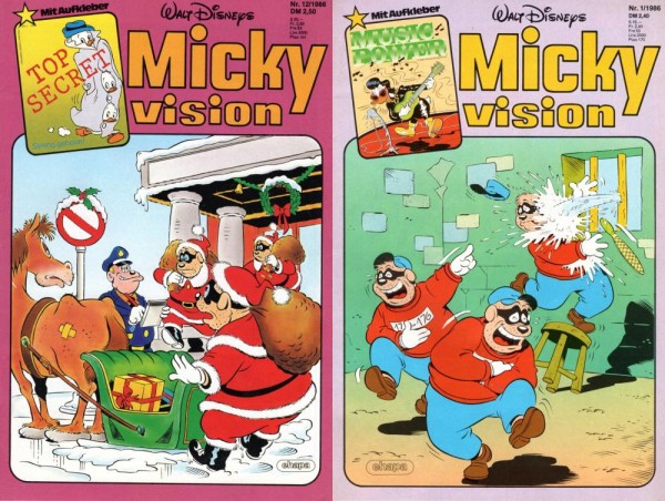 Mickyvision 2. Serie 1986 / 1-12 (Z1), Ehapa