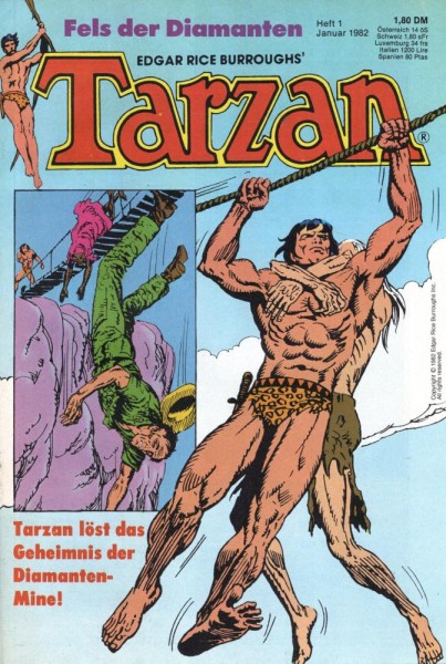 Tarzan, Der Neue 1982/ 1 (Z0), Ehapa