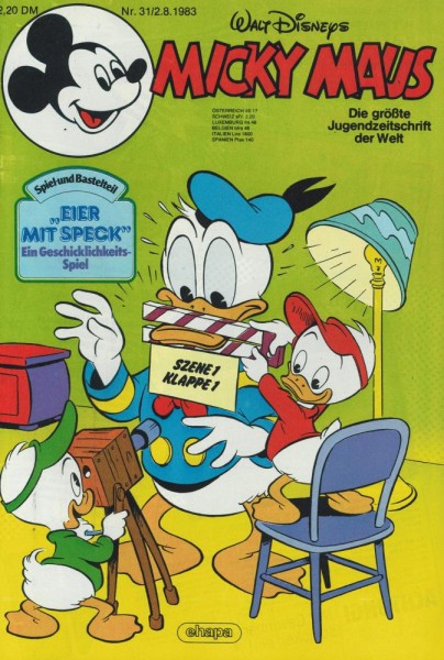 Micky Maus 1983/ 31 (Z0-1/1), Ehapa