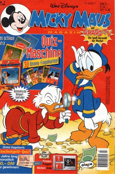 Micky Maus 1996/ 7 (Z0-1), Ehapa