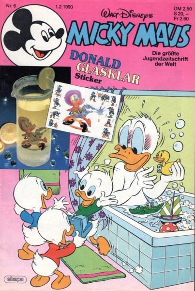 Micky Maus 1990/ 6 (Z0-1), Ehapa