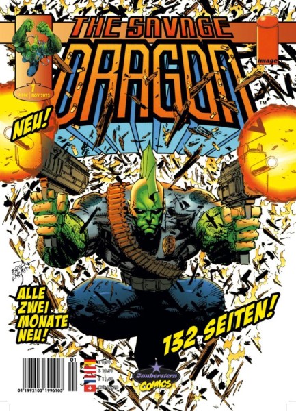 The Savage Dragon 1 Variant-Cover, Zauberstern Comics