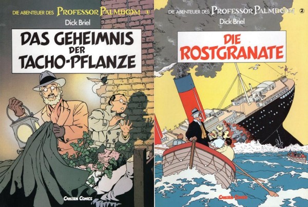 Die Abenteuer des Professor Palmboom 1+2 (Z0, 1. Aufl.), Carlsen