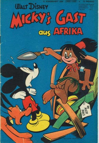 Micky Maus Sonderheft 6 (Z1-2), Ehapa