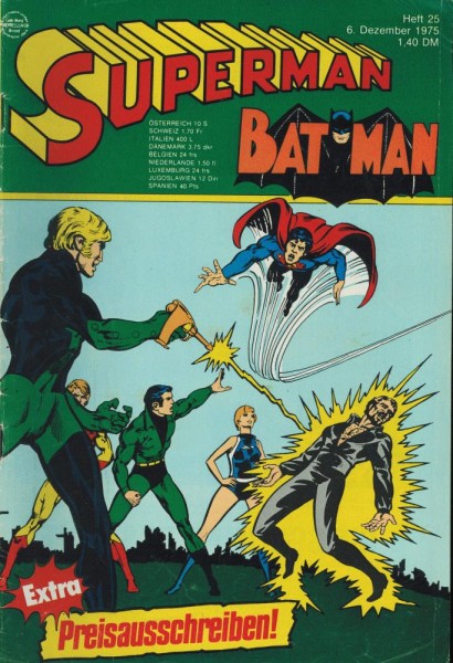 Superman 1975/ 25 (Z1-2, Sm), Ehapa