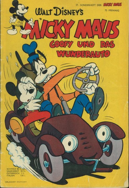 Micky Maus Sonderheft 17 (Z2-), Ehapa