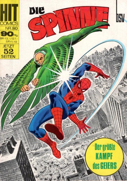 Hit Comics 80 - Die Spinne (Z1-2), bsv