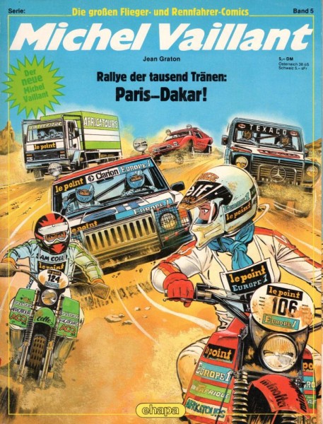 Die großen Flieger- und Rennfahrer-Comics 5 (Z1), Ehapa