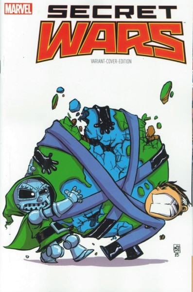 Secret Wars 9 von 9, Baby-Variant Comic Salon Erlangen 2016, Panini