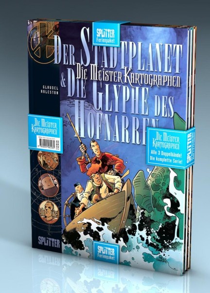 Ferienpaket - Die Meisterkartographen Band 1-3, Splitter