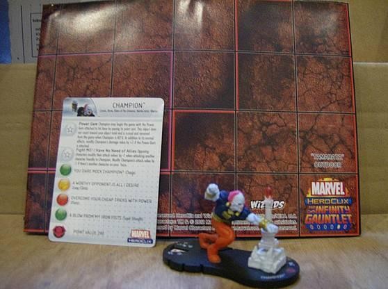 Infinity Gauntlet Champion und Power Gem , Hero Clix