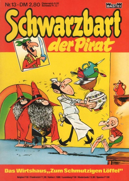 Schwarzbart der Pirat 13 (Z1), Bastei