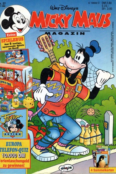 Micky Maus 1993/ 27 (Z0-1), Ehapa